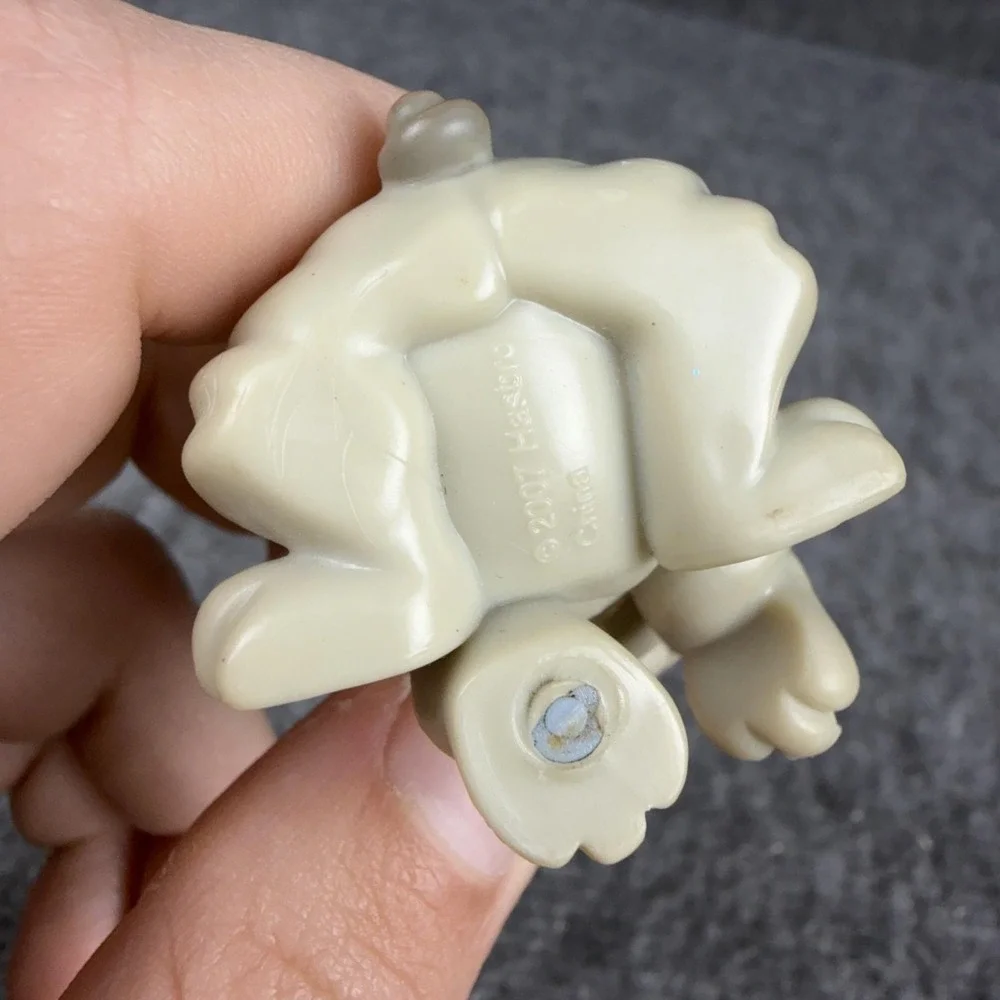Hasbro Littlest Pet Shop Beige BullDog Figure 2007 LPS Mini Toy Puppy #508